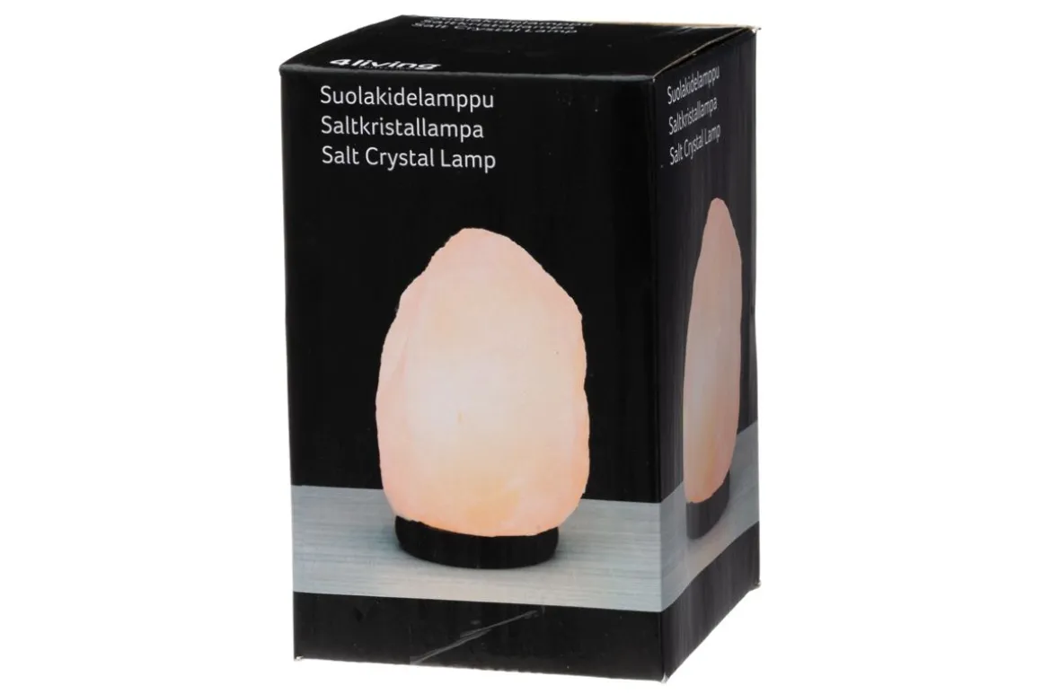 4LIVING PÖYTÄVALAISIN SUOLAKIVI 20 CM