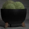 4LIVING RUUKKU ROMA LINE ECO JALALLINEN 40 CM MUSTA