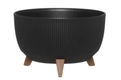 4LIVING RUUKKU ROMA LINE ECO JALALLINEN 40 CM MUSTA