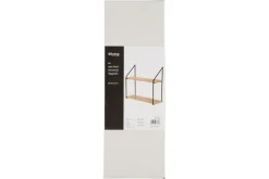 4LIVING SEINÄHYLLY BELL 2-TASOINEN