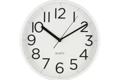 4LIVING SEINÄKELLO TIEMPO VALKOINEN 30CM