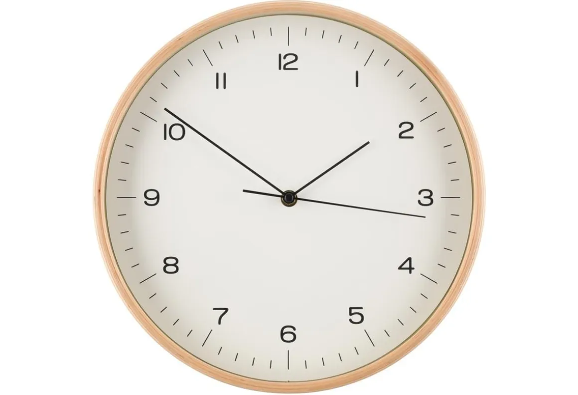 4LIVING SEINÄKELLO VANERI 31 CM