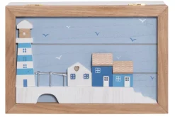 4LIVING SÄILYTYSRASIA SEASIDE SININEN