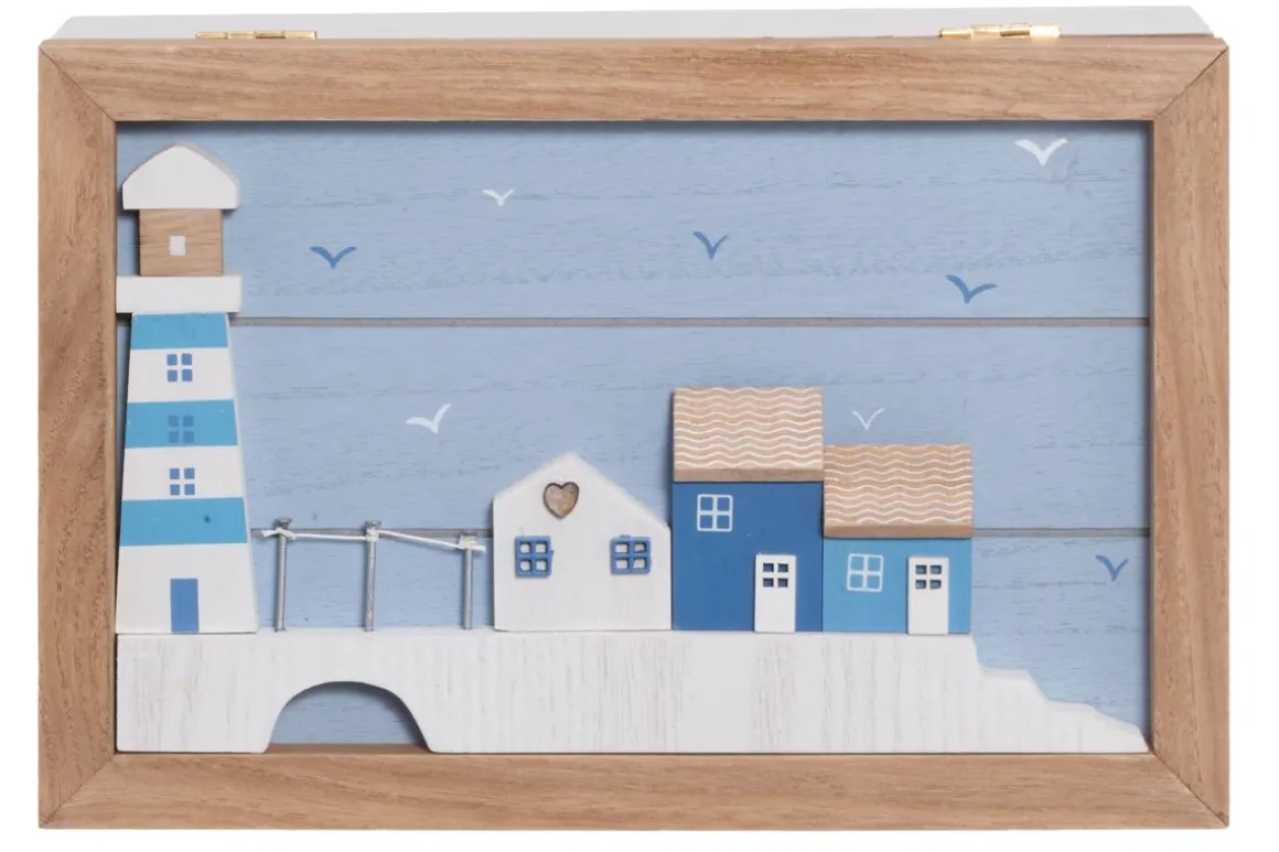 4LIVING SÄILYTYSRASIA SEASIDE SININEN