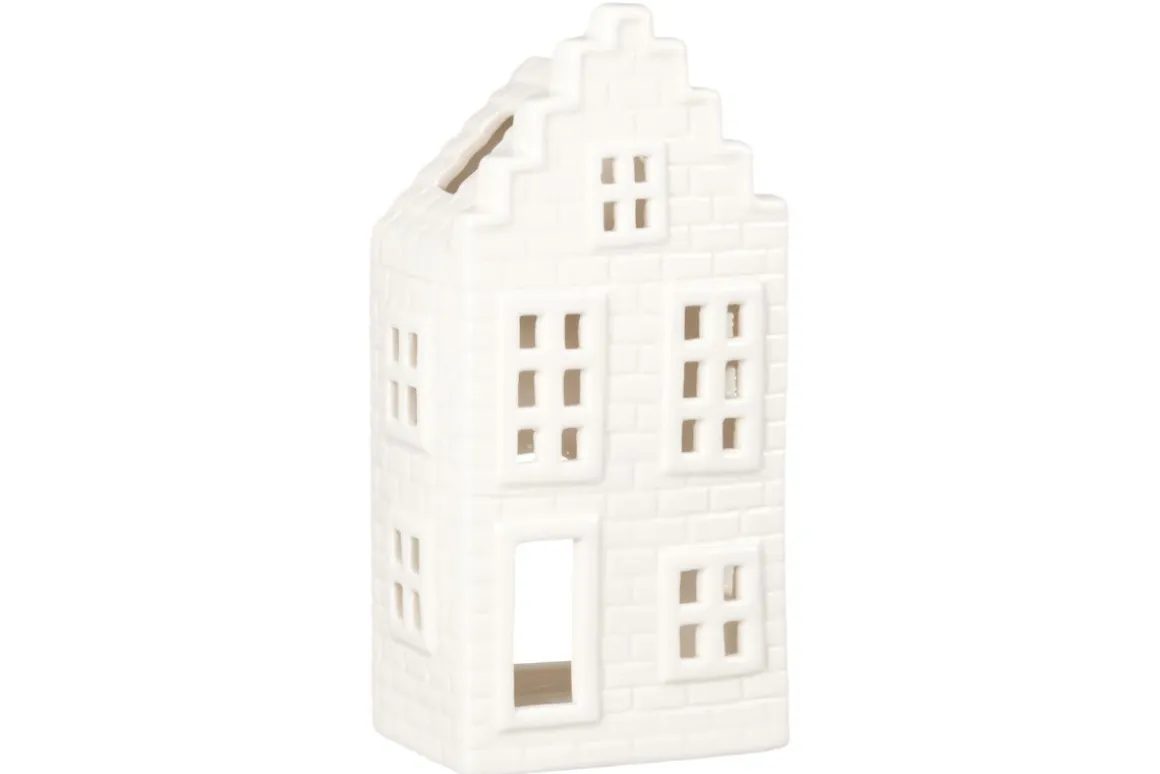 4LIVING TALOLYHTY COPENHAGEN VALKOINEN 18 CM