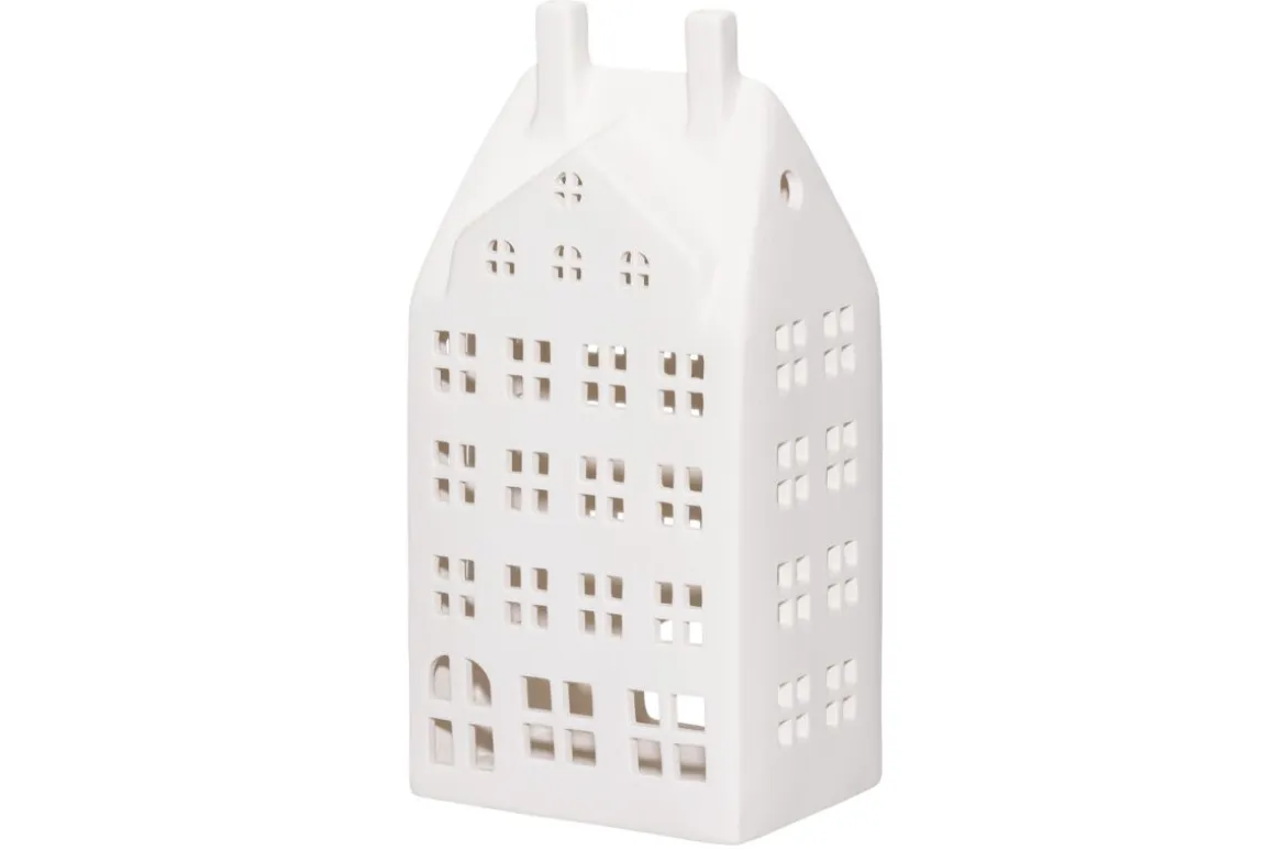4LIVING TALOLYHTY COPENHAGEN VALKOINEN 26 CM
