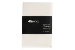 4LIVING TYYNYLIINA ELLA 2 KPL 50X60 CM VALKOINEN