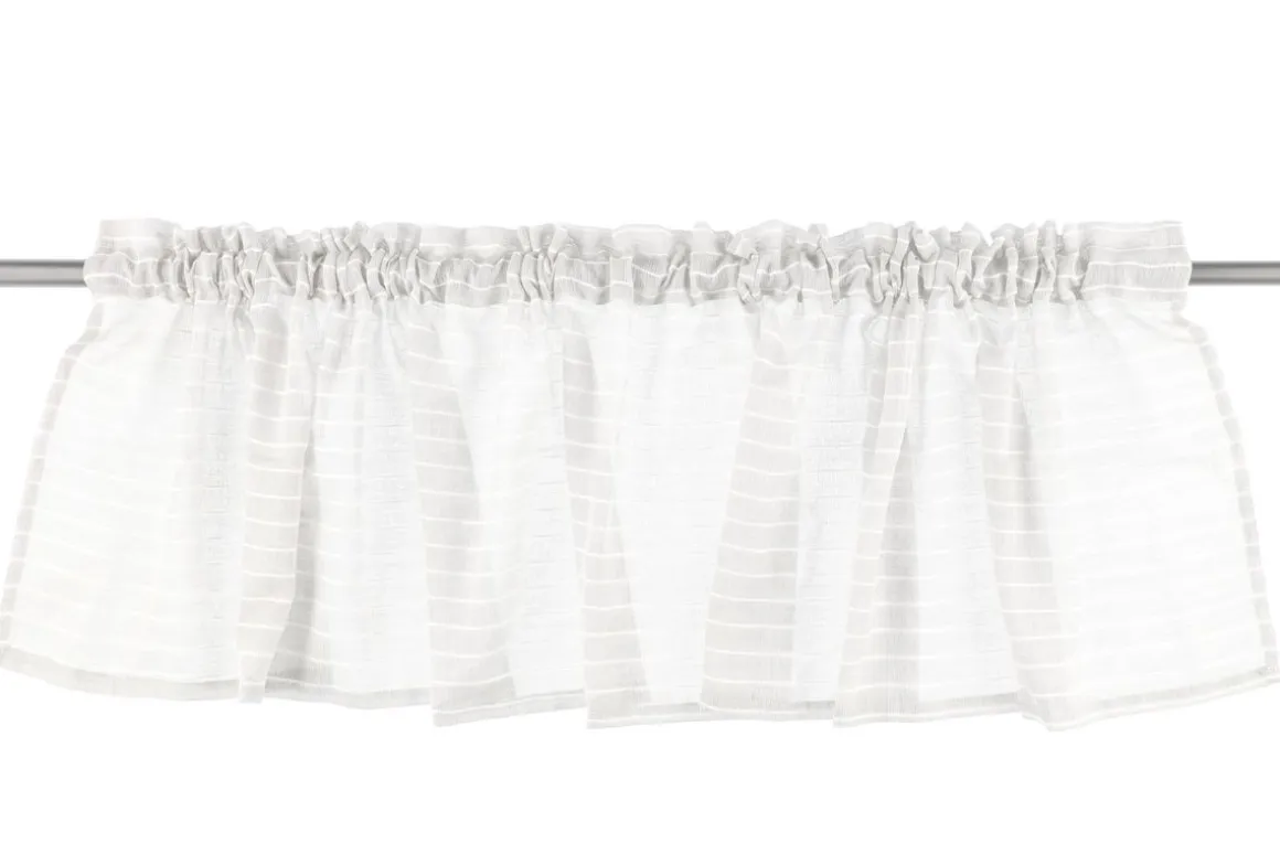 4LIVING VERHOKAPPA ALINA 45X240 CM VALKOINEN