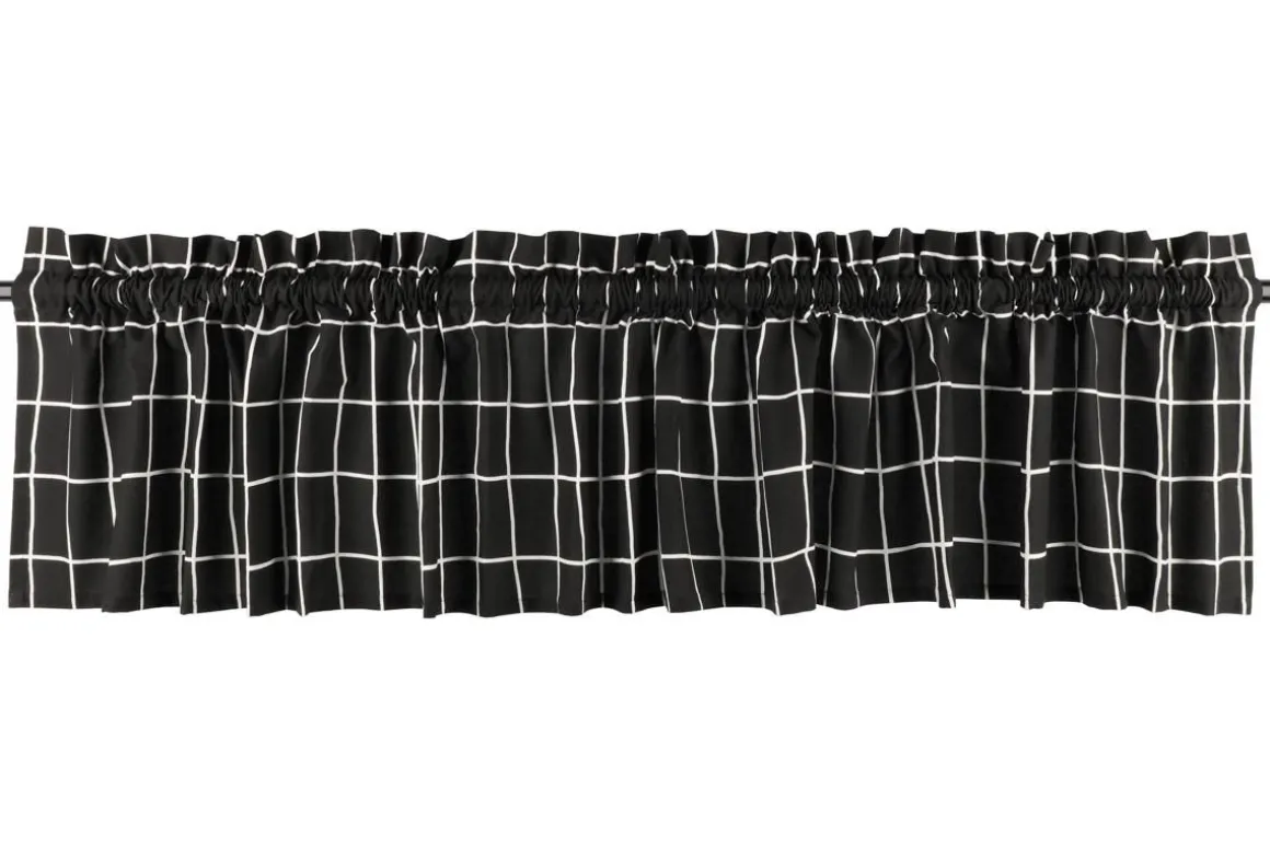 4LIVING VERHOKAPPA ELSIE 45X250CM MUSTA