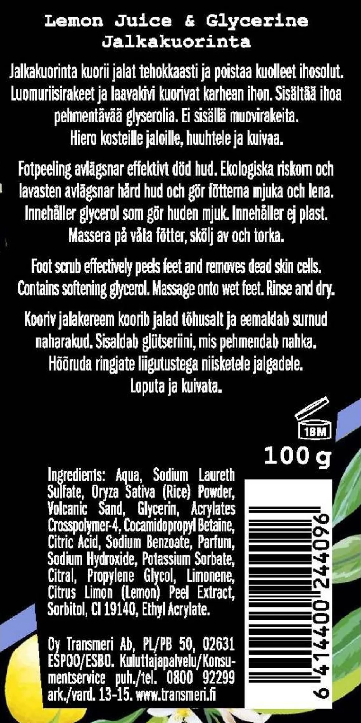 LJG JALKAKUORINTA 100 G