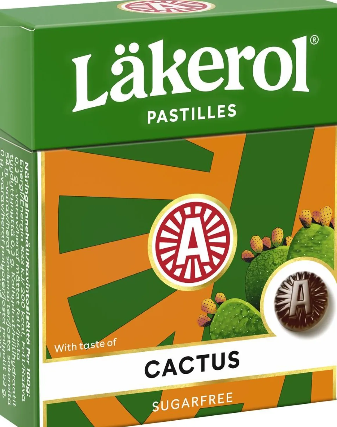 LÄKEROL CLASSIC CACTUS PASTILLI 25 G