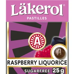 LÄKEROL CLASSIC RASPERRY LICORICE 25 G