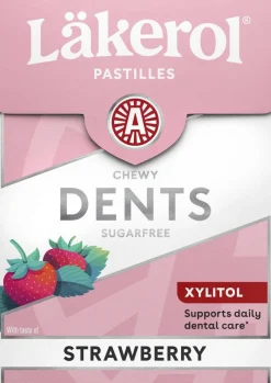 LÄKEROL DENTS STRAWBERRY CREAM 85 G