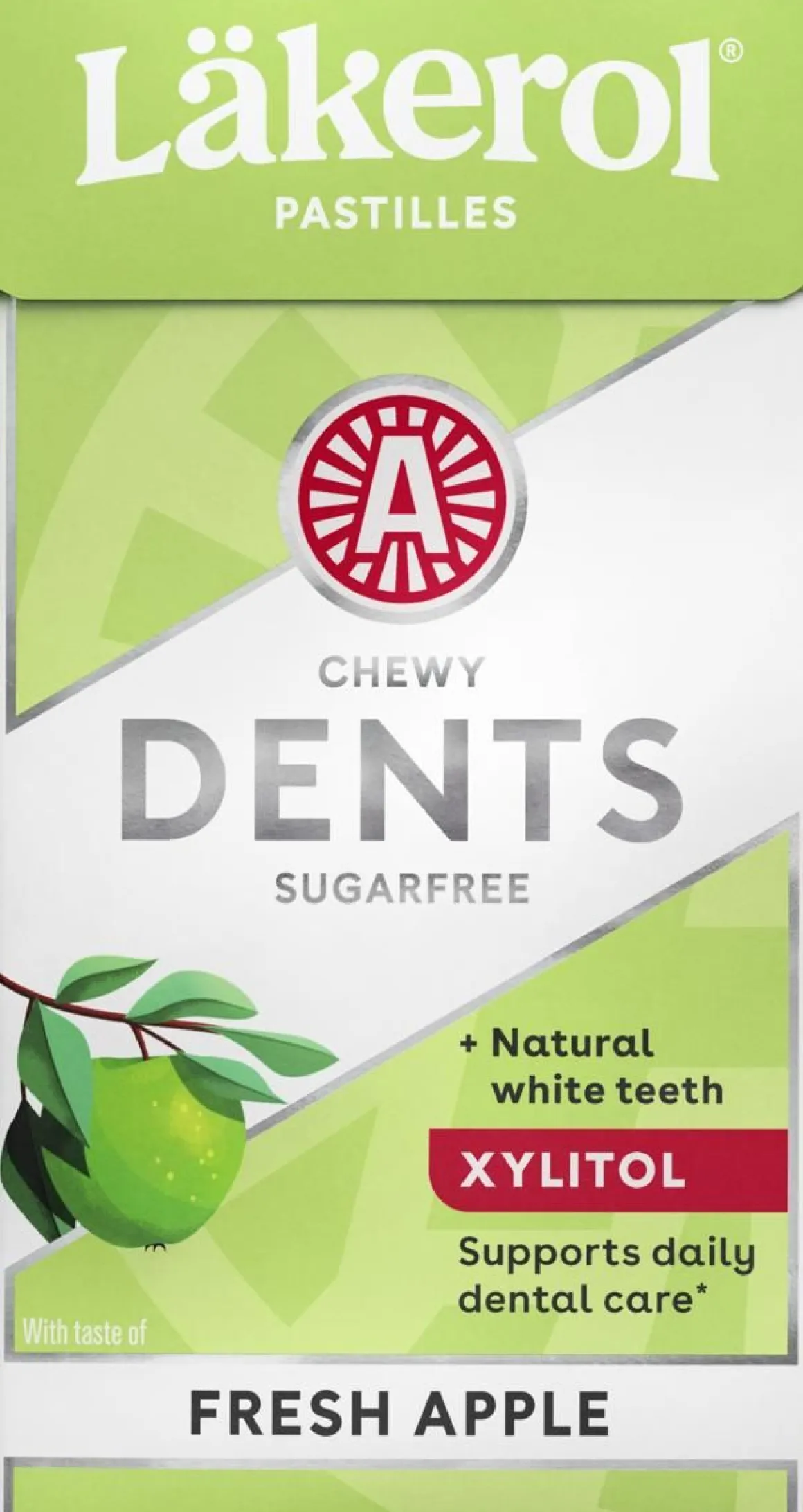 LÄKEROL DENTS RASIA APPLE FRESH WHITE 36 G