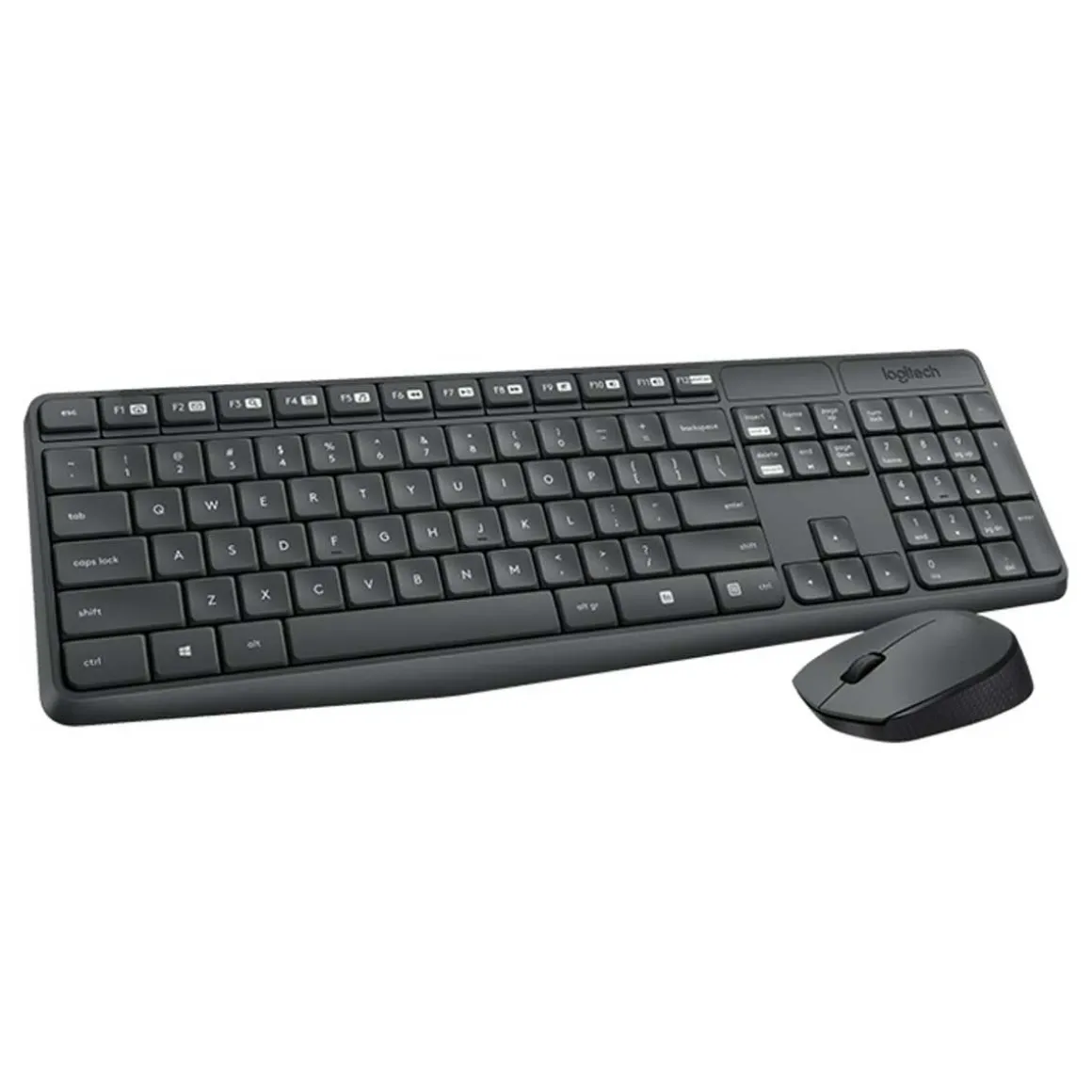 LOGITECH MK235 LANGATON HIIRI JA NÄPPÄIMISTÖ, MUSTA