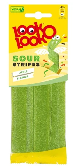 LOOK-O-LOOK SOUR APPLE STRIPES  90 G