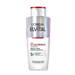 LOREAL ELVITAL BOND REPAIR SHAMPOO VAURIOITUNEILLE HIUKSILLE 200 ML