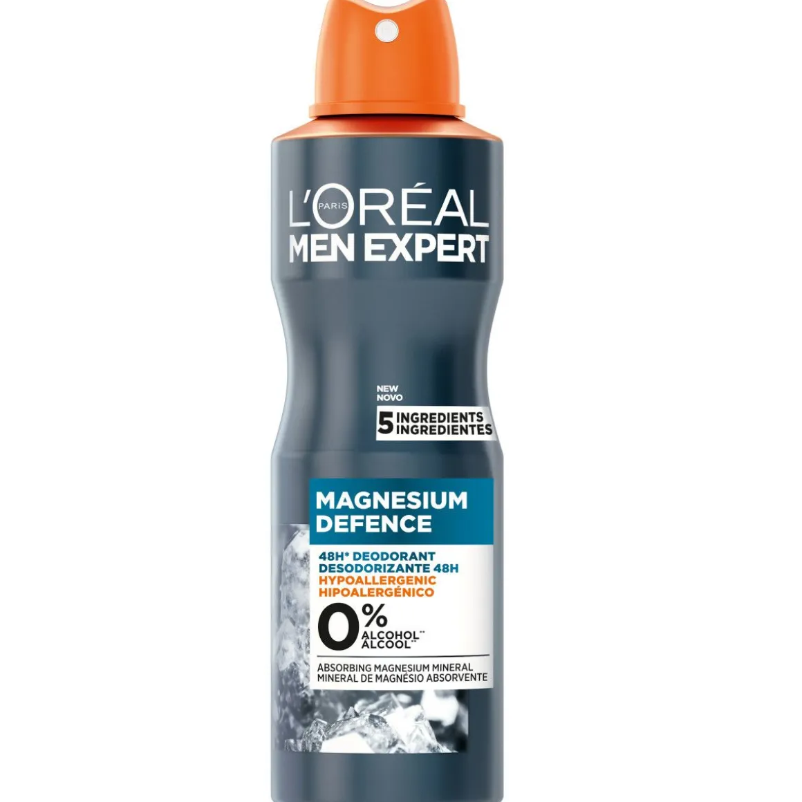 LOREAL MEN EXPERT MAGNESIUM DEFENSE HYPOALLERGENIC 48H SPRAY DE