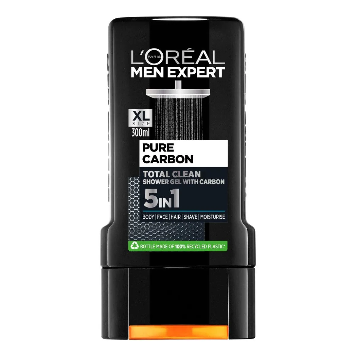 LOREAL MEN EXPERT PURE CARBON 5IN1 SUIHKUGEELI 300 ML