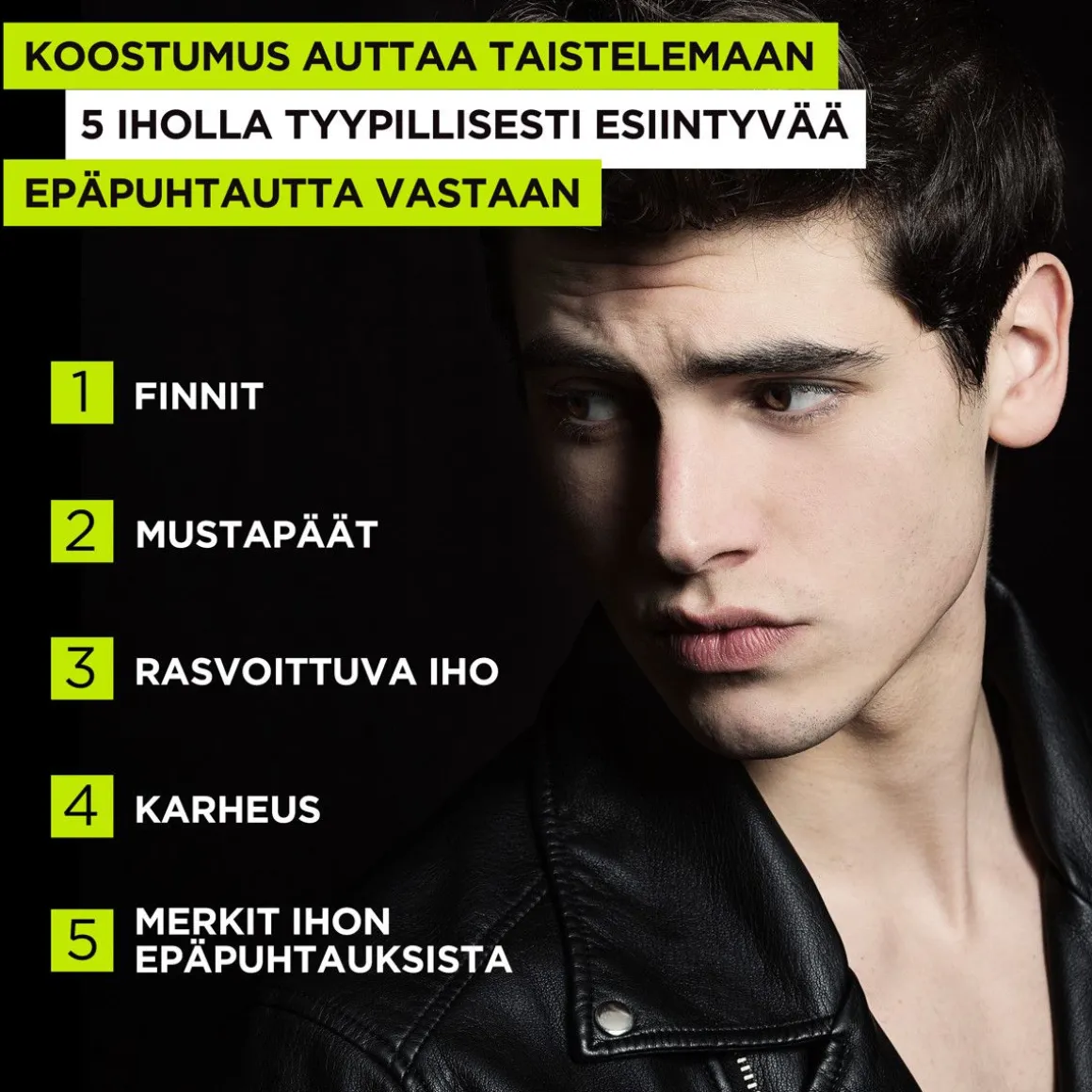 LOREAL MEN EXPERT PURE CARBON KASVOJENPUHDISTUSGEELI EPÄPUHTA 100