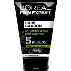 LOREAL MEN EXPERT PURE CARBON KASVOJENPUHDISTUSGEELI EPÄPUHTA 100
