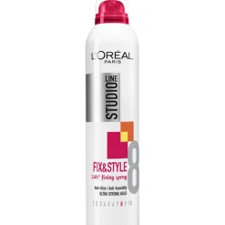 LOREAL STUDIO LINE FIX&STYLE FIXING SPRAY ULTRA STRONG ULTRAVOI