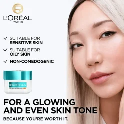LOREAL BRIGHT REVEAL NIACINAMIDE DARK SPOT HYDRATING CREAM SK 5 50 M