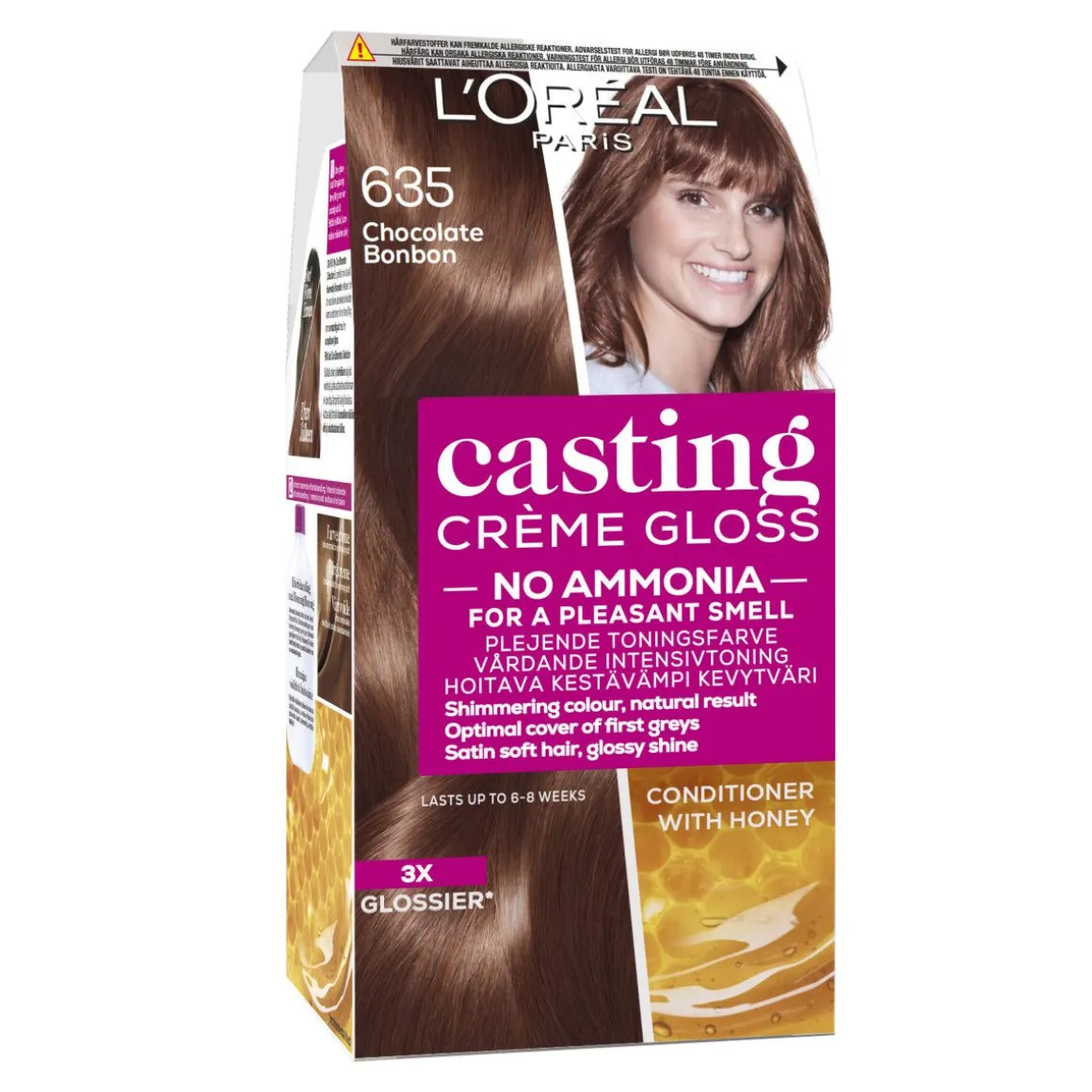 LOREAL CASTING CRÈME GLOSS 635 CHOCOLATE BONBON TUMMANVAALEA KU
