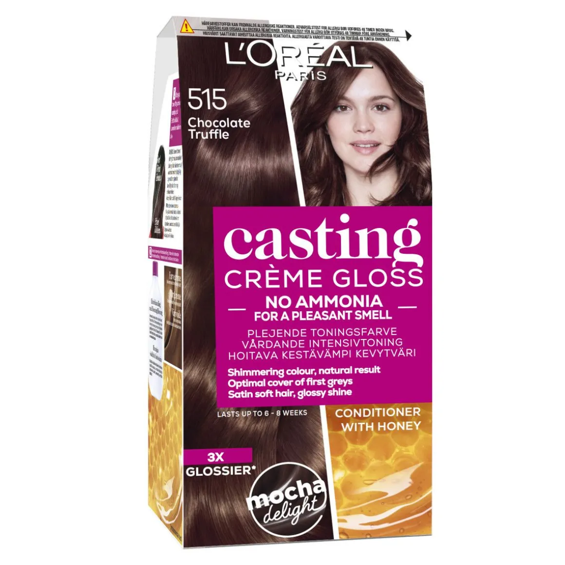 LOREAL CASTING CRÈME GLOSS 515 CHOCOLATE TRUFFLE VAALEANRUSKEA