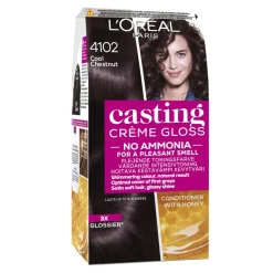 LOREAL CASTING CRÈME GLOSS 4102 KESKIRUSKEA TUHKA NEUTRAALI HEL
