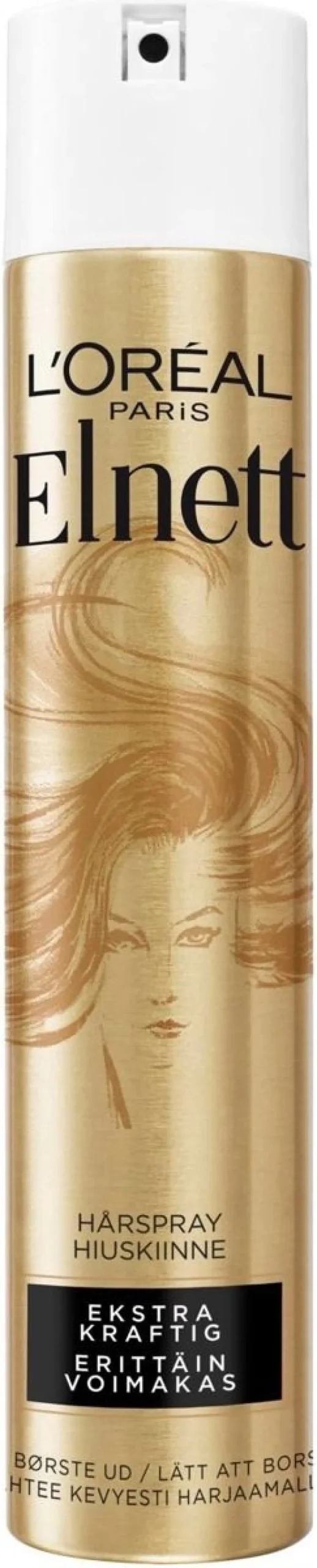 LOREAL ELNETT EXTRA STRONG ERITTÄIN VOIMAKAS HIUSKIINNE 400 ML