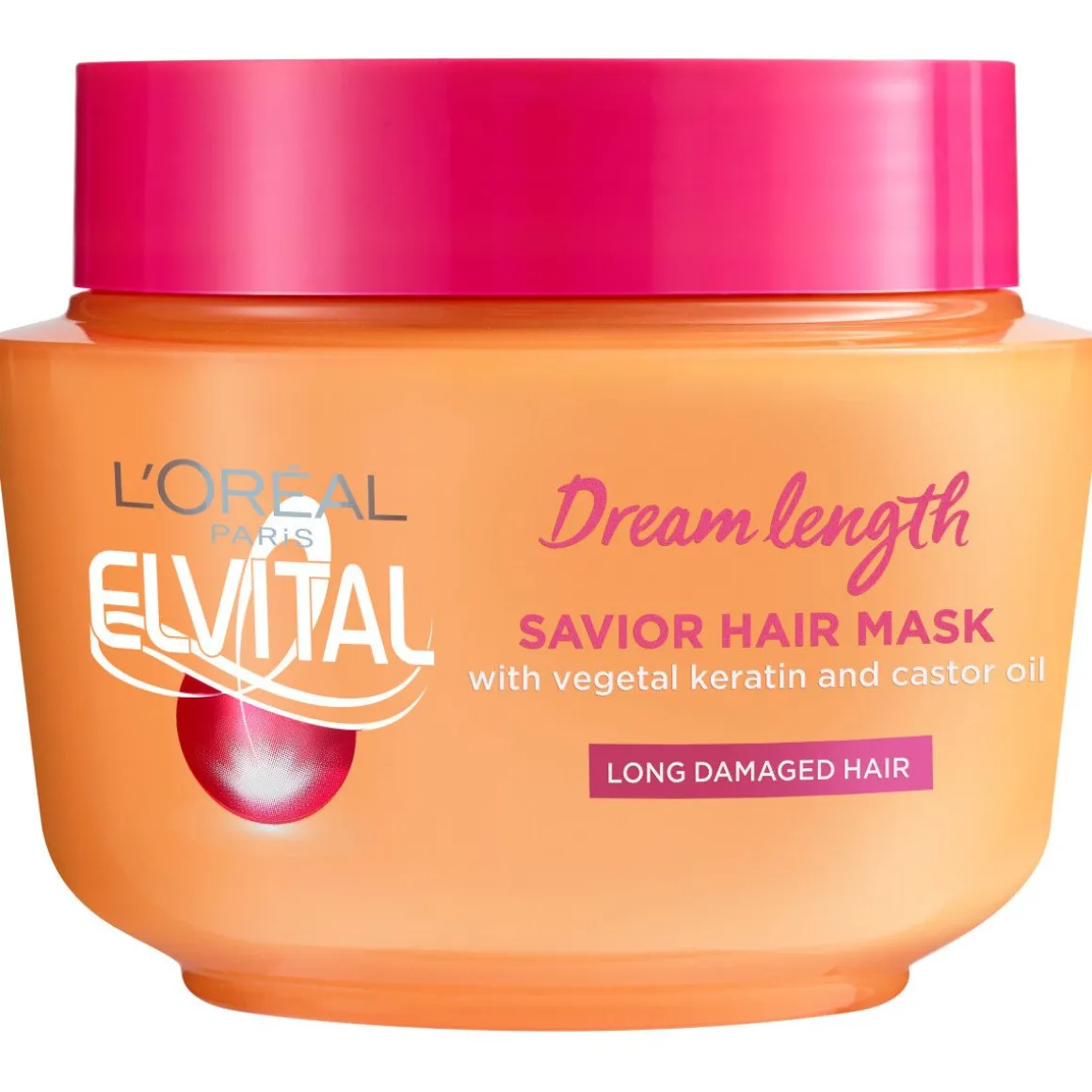 LOREAL ELVITAL DREAM LENGTH SAVIOR MASK HIUSNAAMIO PITKILLE, VA 300 ML