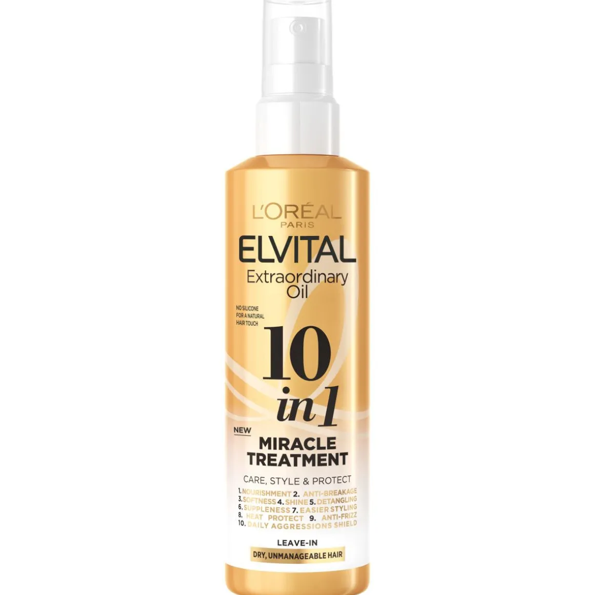 LOREAL ELVITAL EXTRAORDINARY OIL 10IN1 HIUKSIIN JÄTETTÄVÄ HOITO 150