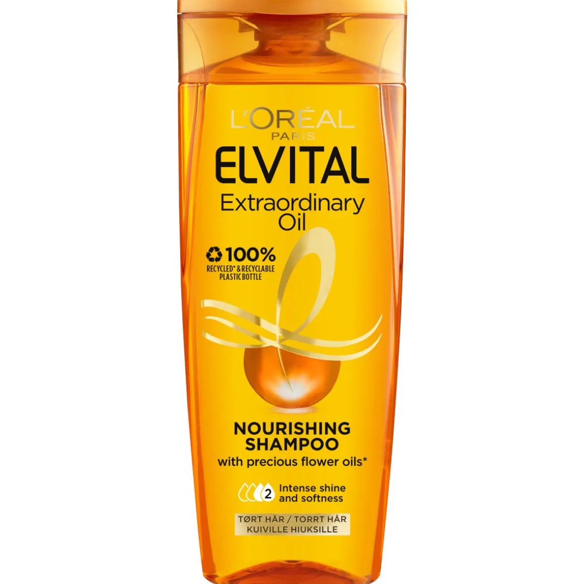 LOREAL ELVITAL EXTRAORDINARY OIL SHAMPOO NORMAALEILLE JA KUIVIL 250