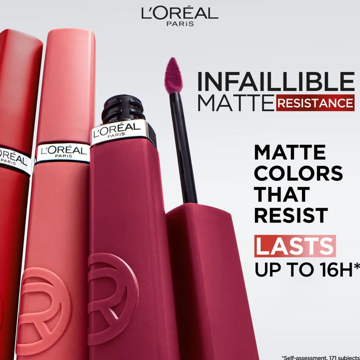 LOREAL INFAILLIBLE MATTE RESISTANCE 230 SHOPPING SPREE HUULI