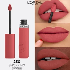 LOREAL INFAILLIBLE MATTE RESISTANCE 230 SHOPPING SPREE HUULI
