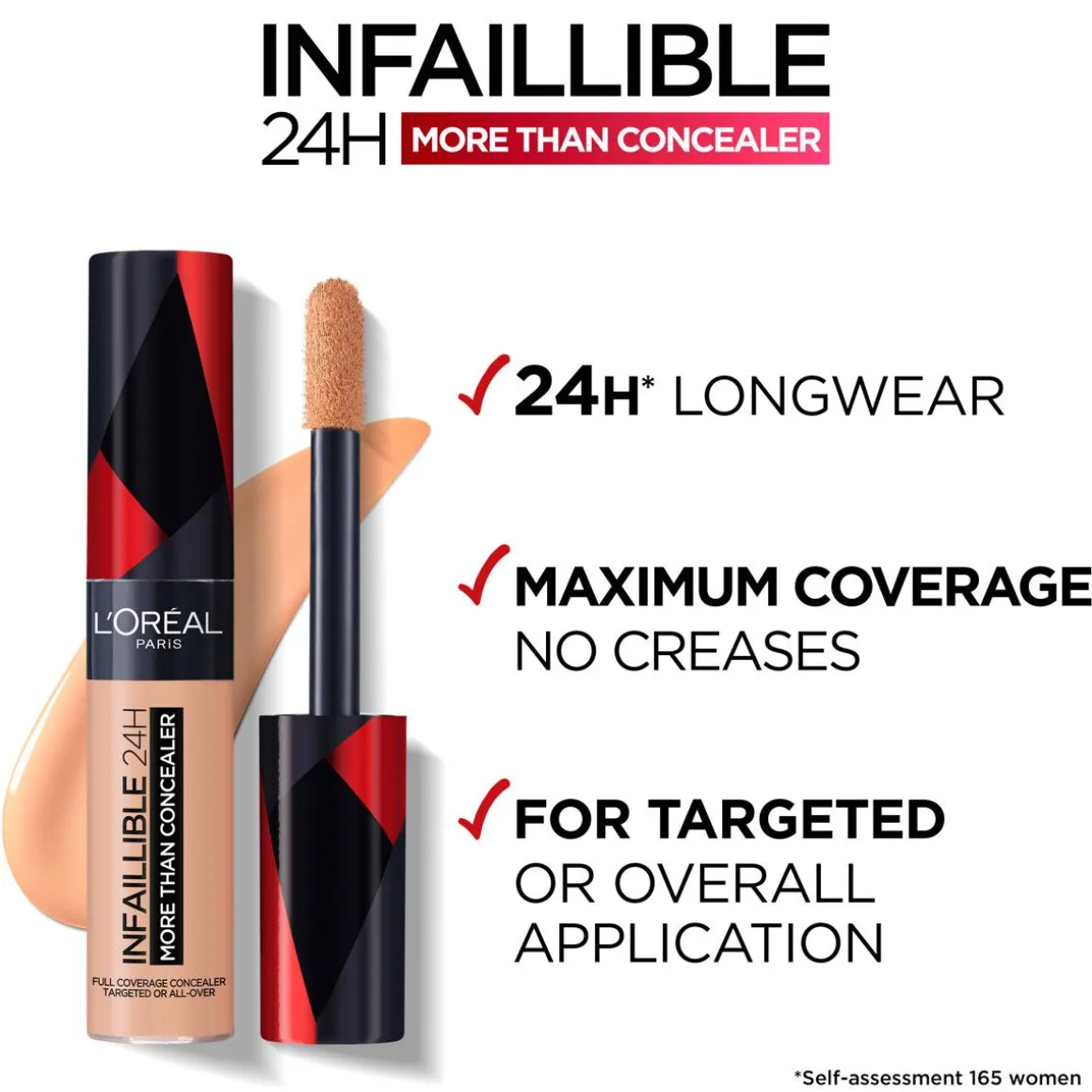 LOREAL INFAILLIBLE MORE THAN CONCEALER PEITEVOIDE 324 OATMEAL