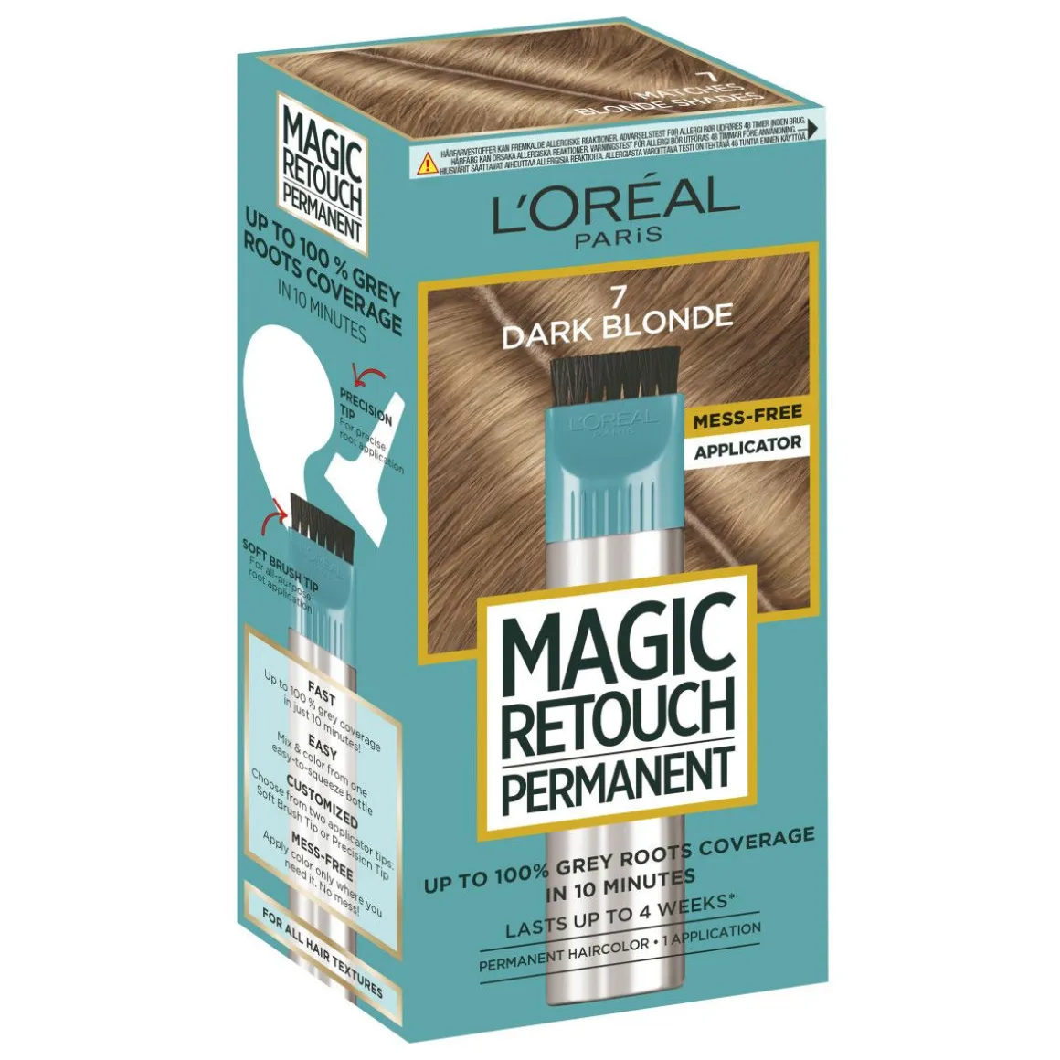 LOREAL MAGIC RETOUCH PERMANENT 7 DARK BLONDE KESTOVÄRI