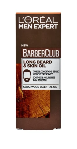 LOREAL MEN EXPERT BARBER CLUB LONG BEARD & SKIN OIL ÖLJY PARRAL 30 ML