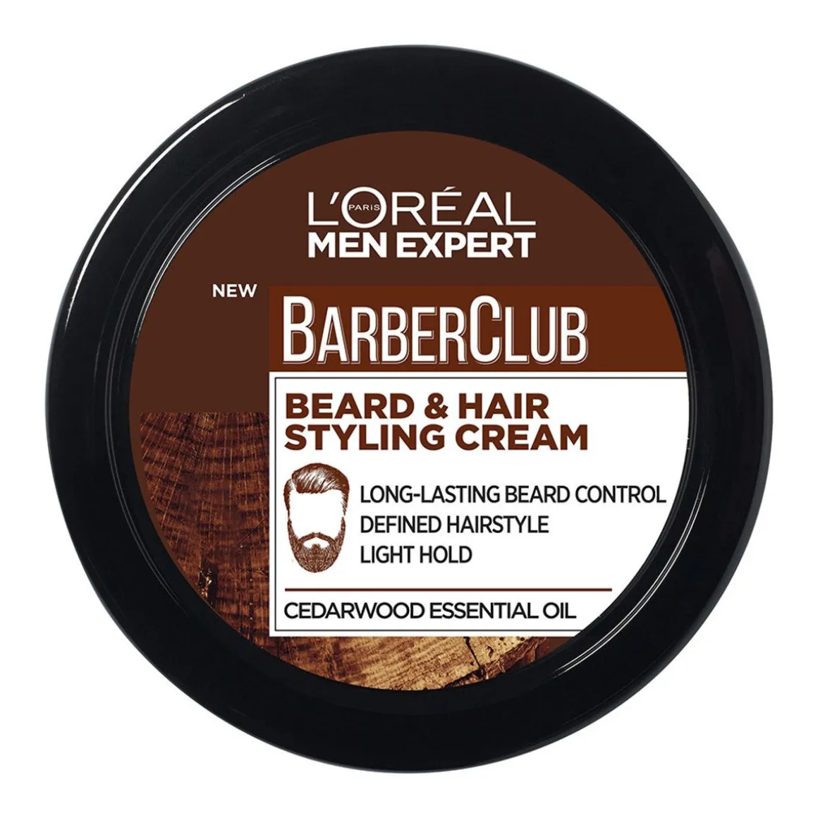 LOREAL MEN EXPERT BARBER CLUB BEARD & HAIR STYLING CREAM PARRAN 7