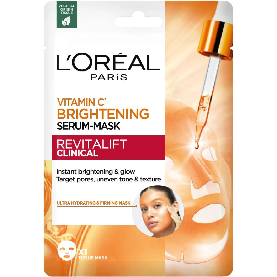 LOREAL REVITALIFT CLINICAL VITAMIN C BRIGHTENING SEERUMINAAMIO 26 G