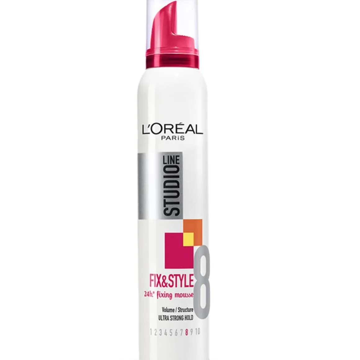 LOREAL STUDIO LINE FIX&STYLE SUPER STRONG MOUSSE 8 200 ML