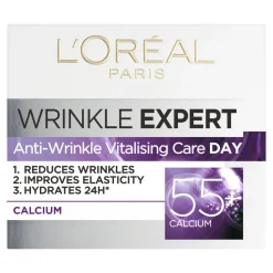 LOREAL WRINKLE EXPERT 55+ ELINVOIMAISUUTTA ANTAVA PÄIVÄVOIDE