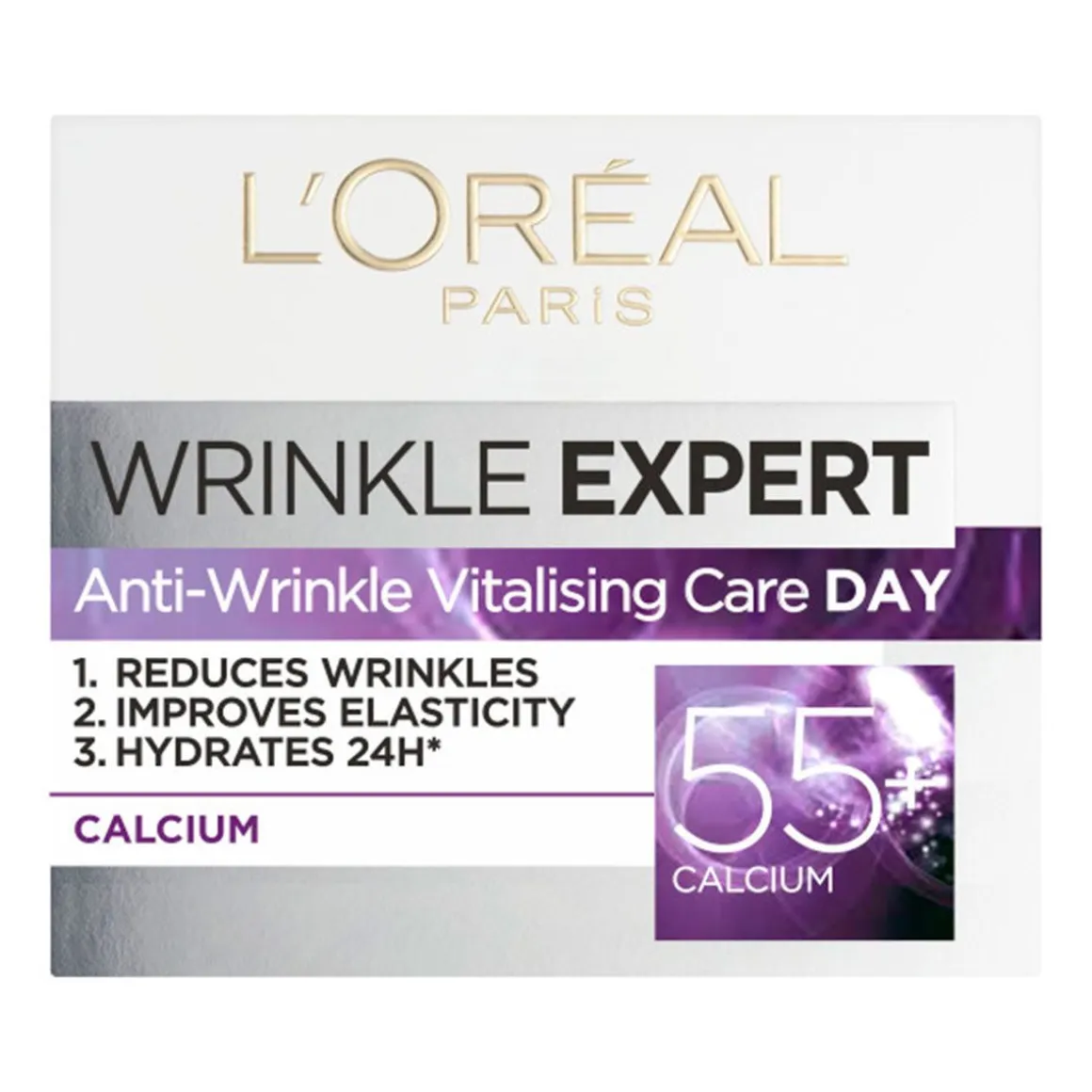 LOREAL WRINKLE EXPERT 55+ ELINVOIMAISUUTTA ANTAVA PÄIVÄVOIDE