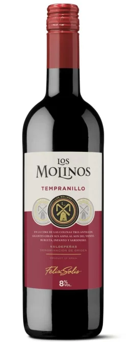 LOS MOLINOS RED 8% KLP  750 ML