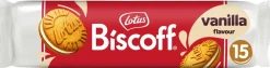 LOTUS BISCOFF VANILLA FLAVOUR TÄYTEKEKSI 150 G