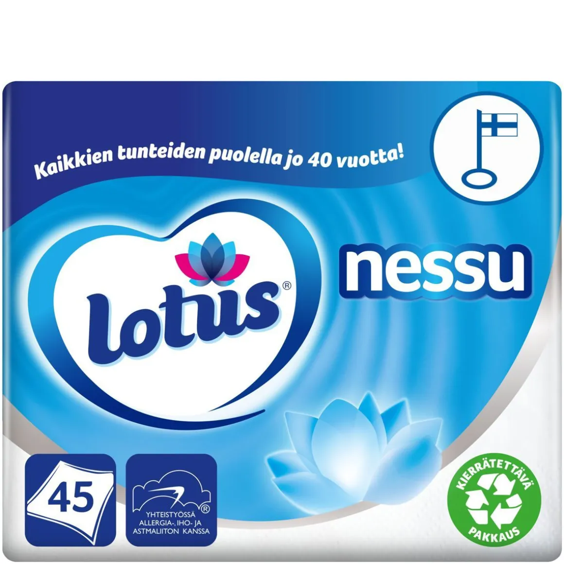 LOTUS NESSU PERHEPAKKAUS 45 KPL