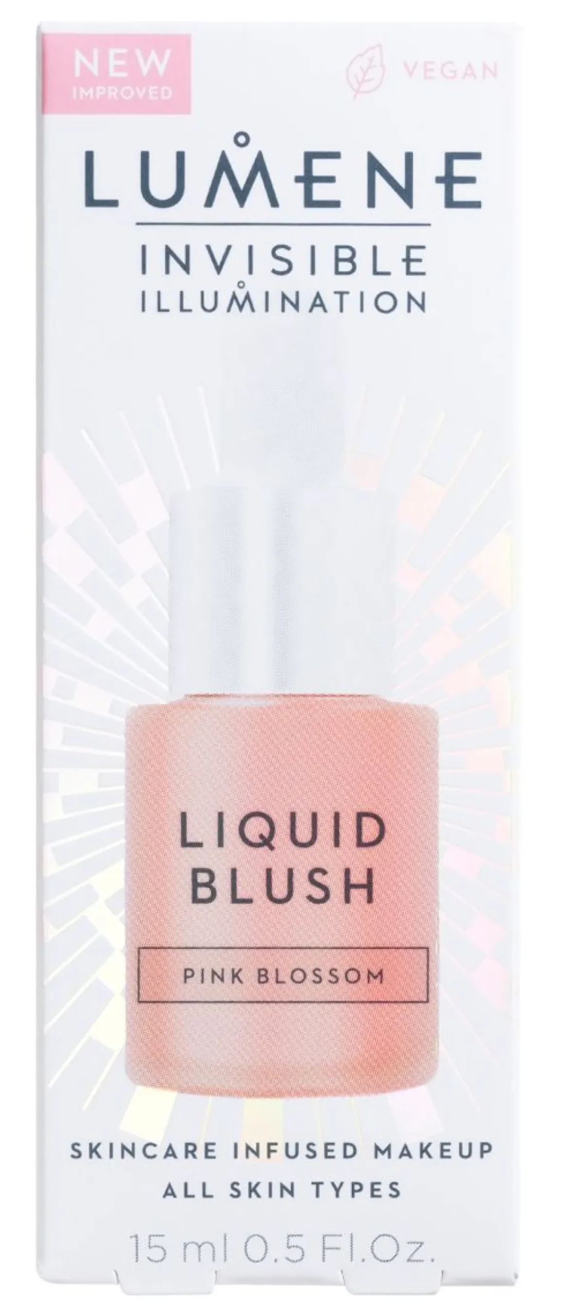 LUMENE INVISIBLE ILLUMINATION POSKIPUNAPISARAT PINK BLOSSOM