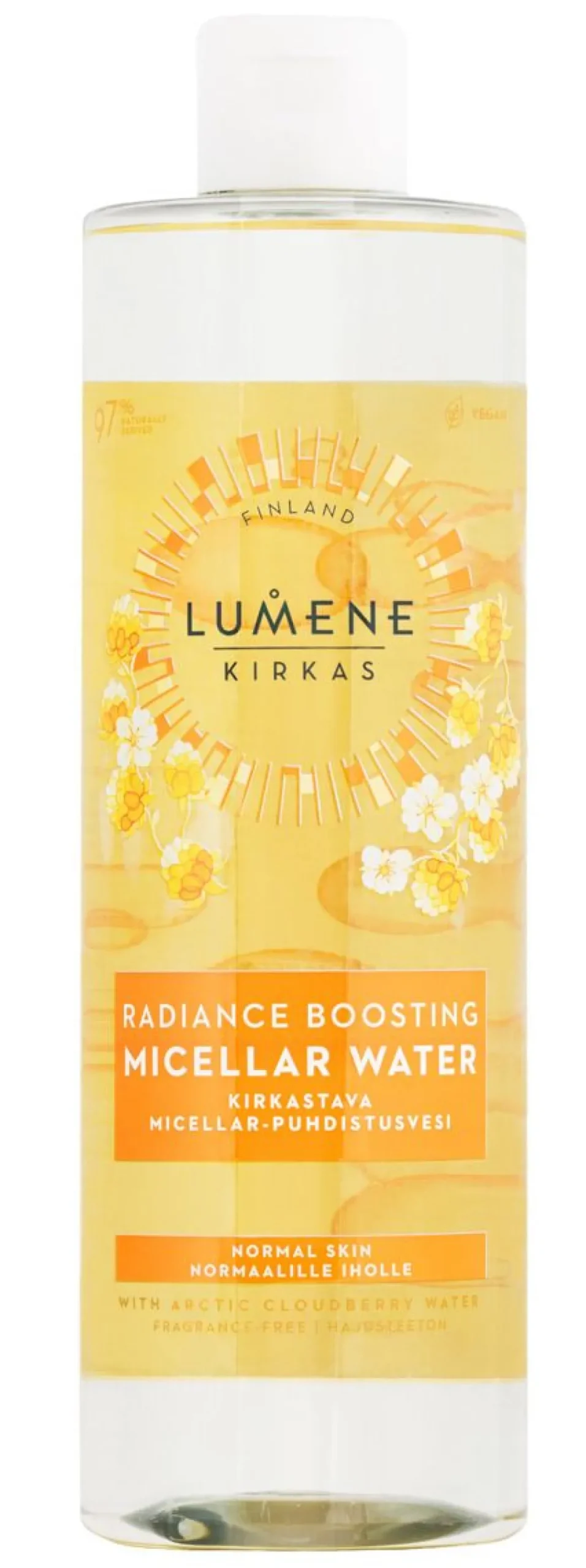 LUMENE KIRKAS KIRKASTAVA MICELLAR-PUHDISTUSVESI 400 ML