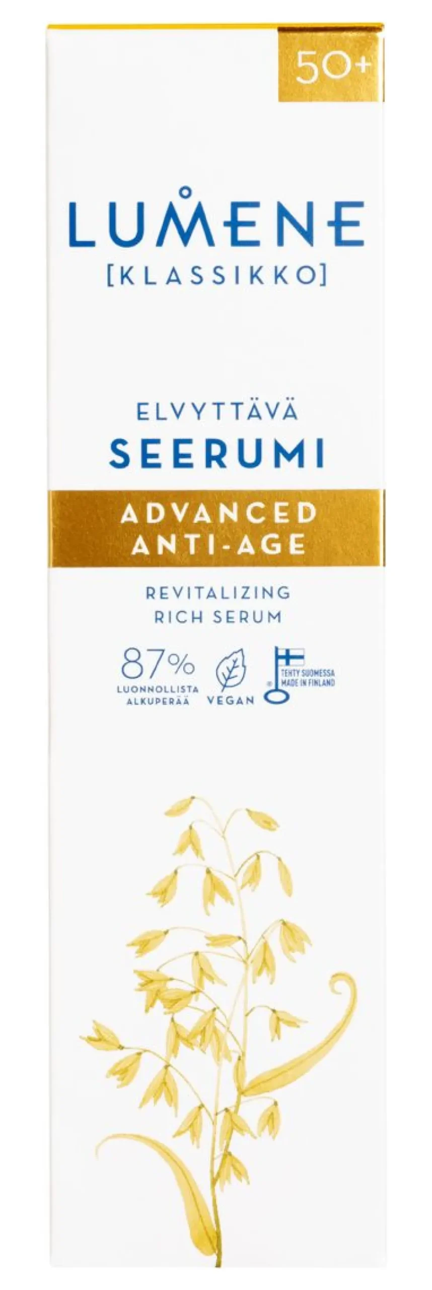 LUMENE KLASSIKKO ADVANCED ANTI-AGE ELVYTTÄVÄ SEERUMI 30 ML